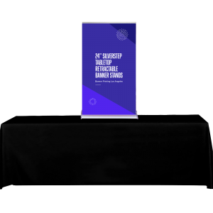 Tabletop Silverstep Retractable Banner Stands Los Angeles