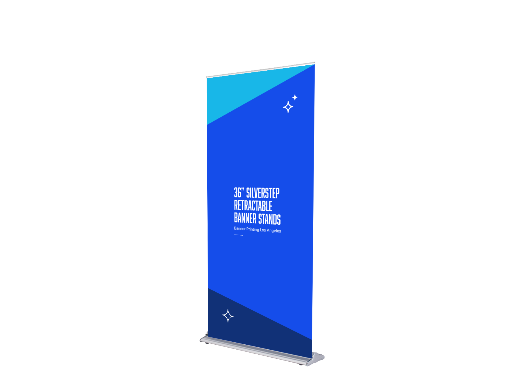 San Diego 36” Silverstep Retractable Banner Stands Printing San Diego 36” Silverstep Retractable Banner Stands Printing