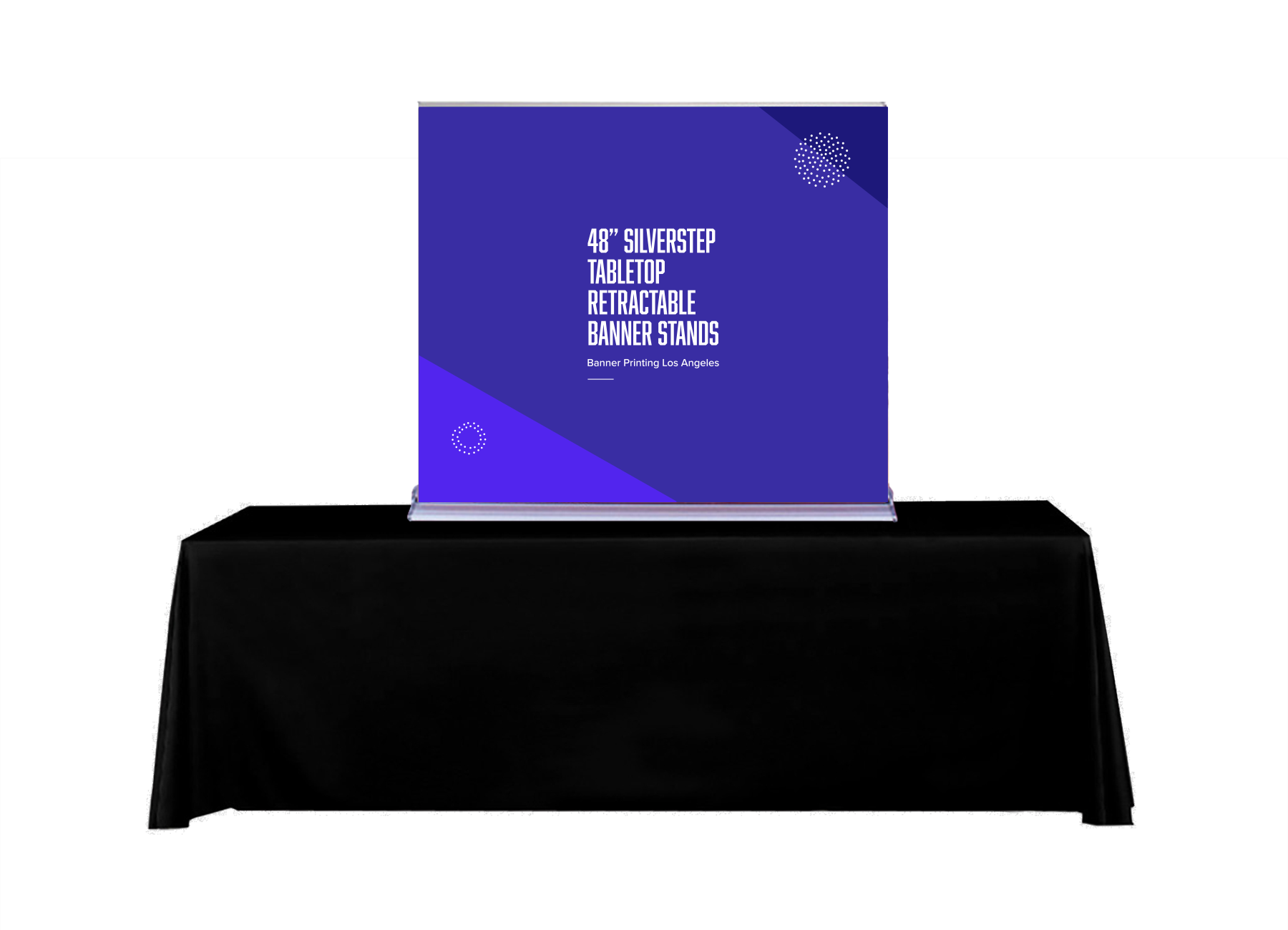 San Diego 48” Silverstep Tabletop Retractable Banner Stands Printing San Diego 48” Silverstep Tabletop Retractable Banner Stands Printing