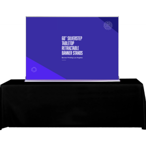 Tabletop Silverstep Retractable Banner Stands Los Angeles