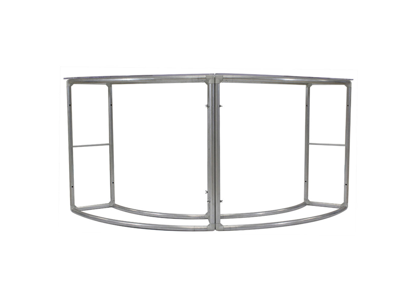 Los Angeles EZ Fabric Counter Displays, Curved Double Printing