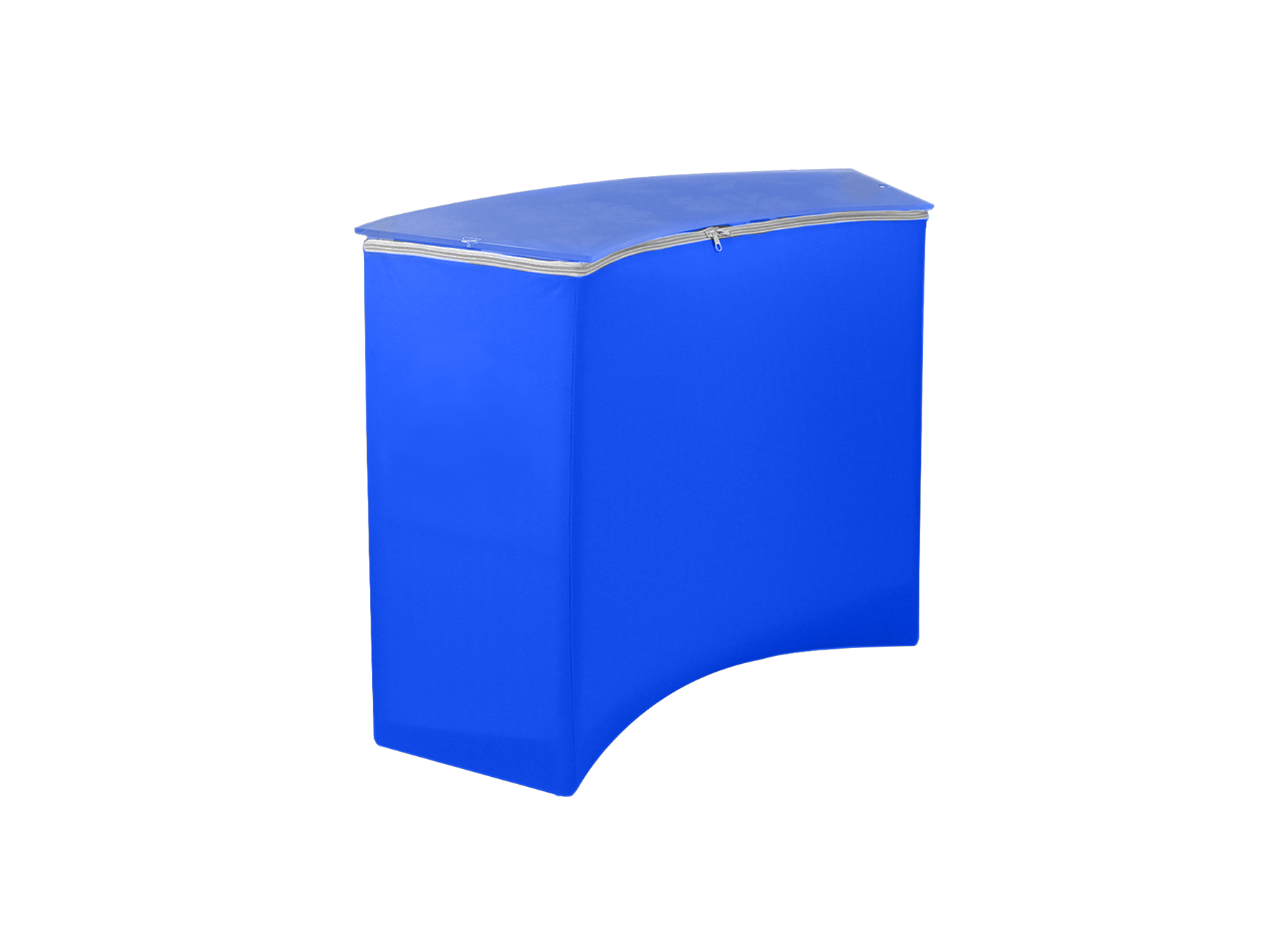 Los Angeles EZ Fabric Counter Displays, Curved Single Printing