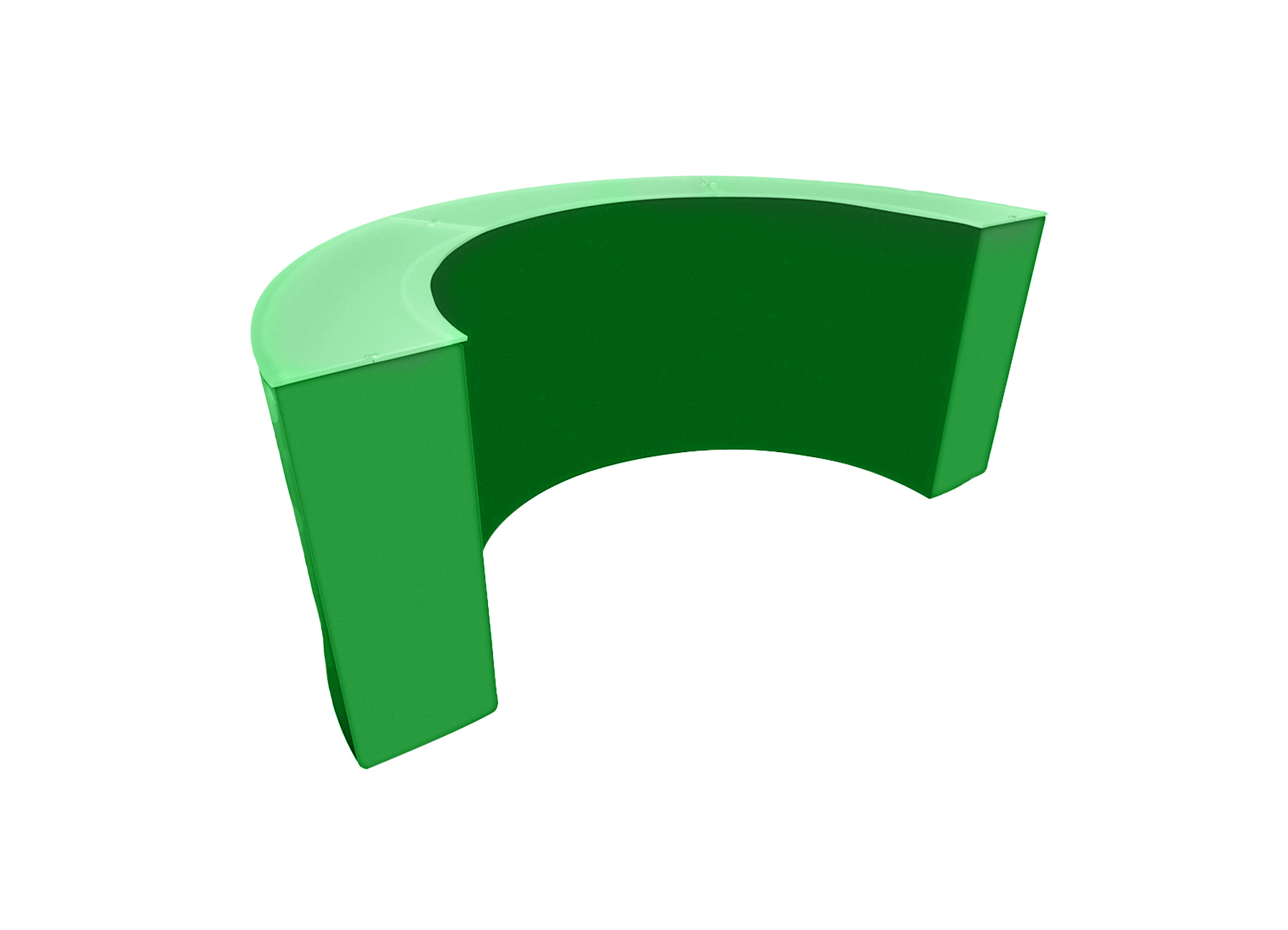 Los Angeles EZ Fabric Counter Displays, Curved Triple Printing