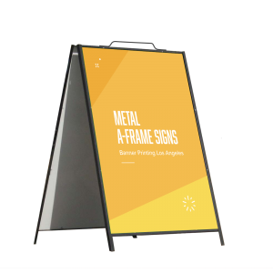 Metal A-frame Signs Los Angeles