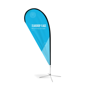 teardrop flags Los Angeles