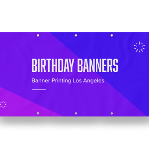 Birthday Banners Los Angeles