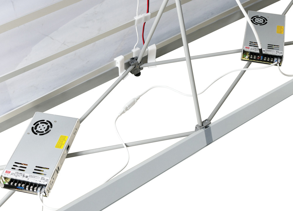 Los Angeles 20ft Lumière Light Wall Configuration B Printing