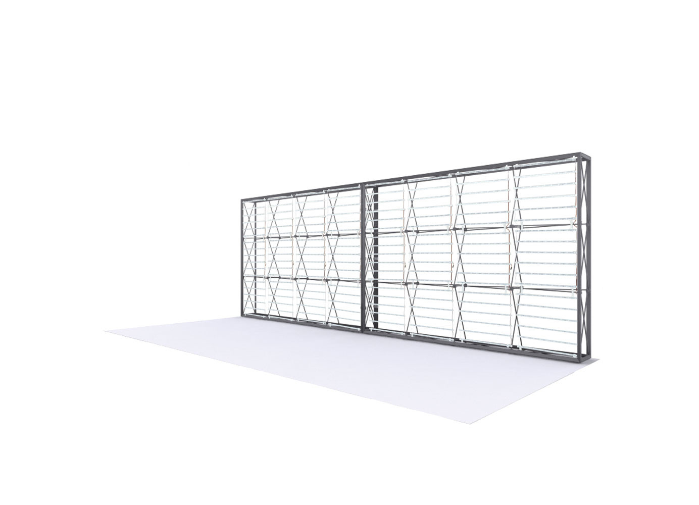 Los Angeles 20ft Lumière Light Wall Configuration D Printing