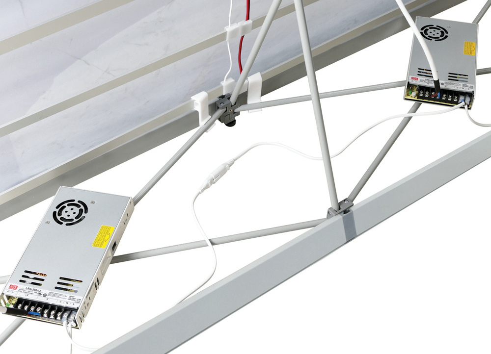 Los Angeles 20ft Lumière Light Wall Configuration D Printing