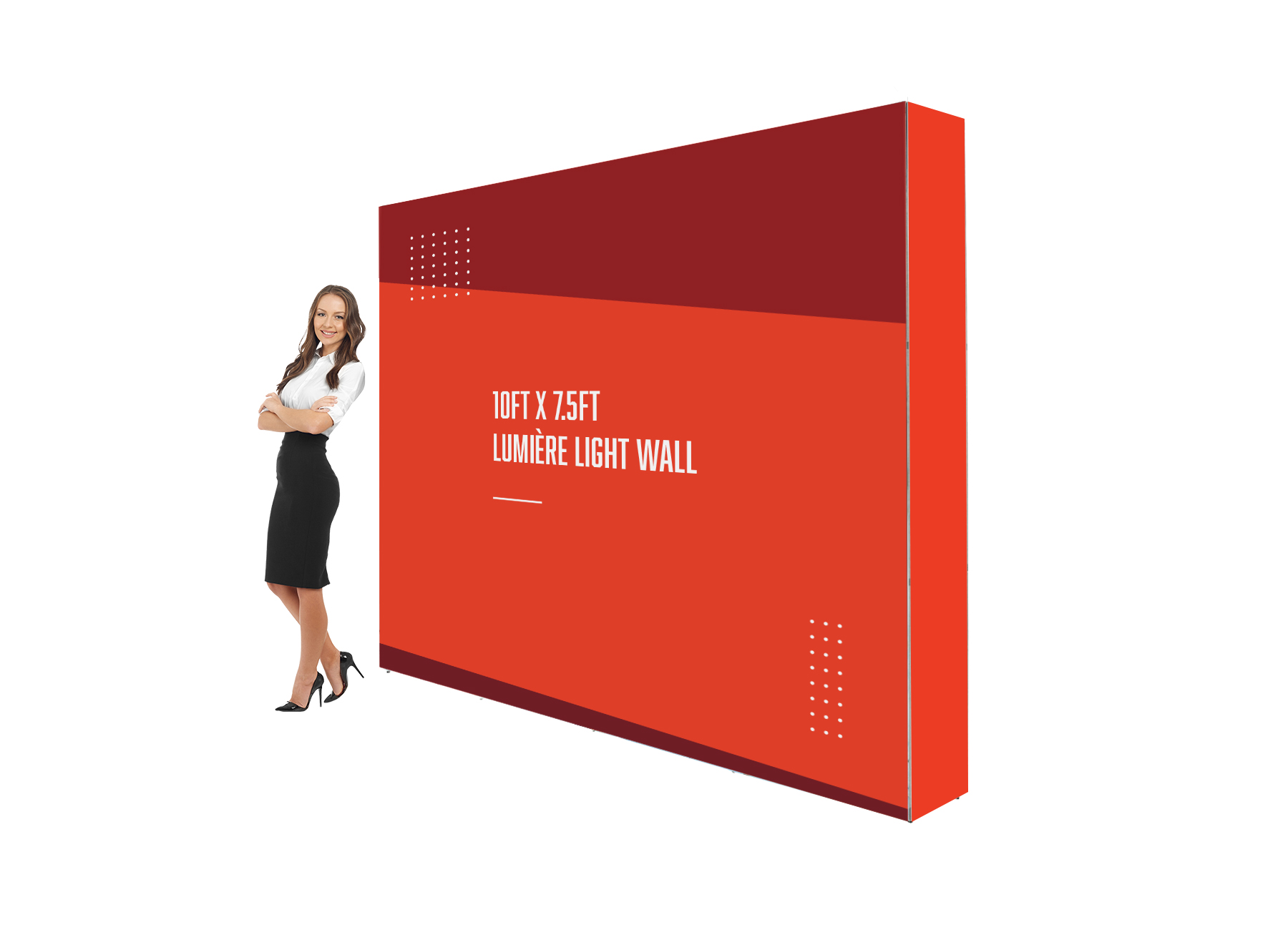 Los Angeles 10ft x 7.5ft Lumière Light Wall Printing